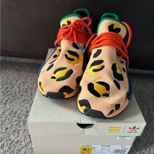 Adidas Pharrell x NMD Human Race " Animal print - Pulse Amber"